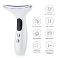 EMS Thermal Neck Lifting And Tighten Massager Electric Microcurrent Wrinkle Remover
