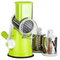 Manual Rotary Cheese Grater – 3‑in‑1 Vegetable Slicer & Shredder