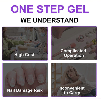 LIMEGIRL 12 Pcs Gel Nail Polish Pen Set 3in1 Gel Nail Varnish Quick-Dry Long-Lasting Graffiti Painting Nail Polish Set