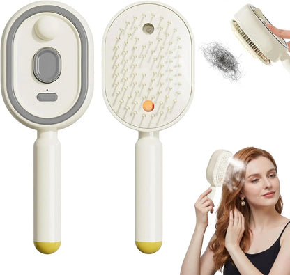 Electric Steam Hair Straightening Brush