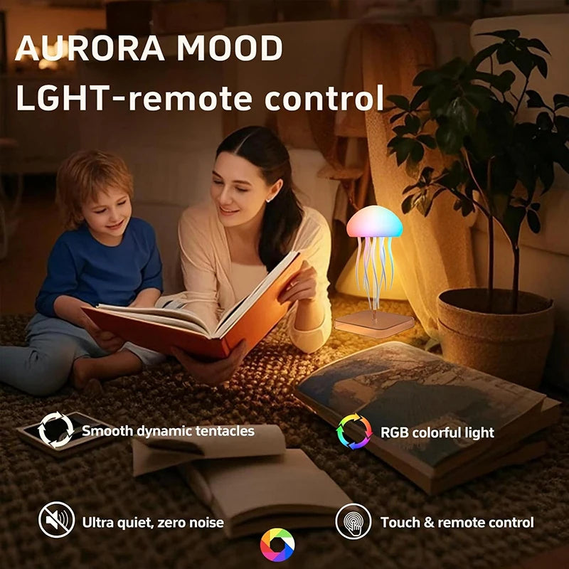 Jellyfish Lamp with LED Colours – Relaxing Mood Light