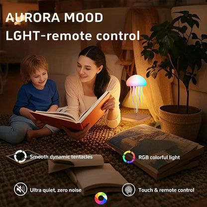 Jellyfish Lamp with LED Colours – Relaxing Mood Light