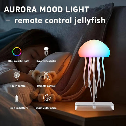 Jellyfish Lamp with LED Colours – Relaxing Mood Light