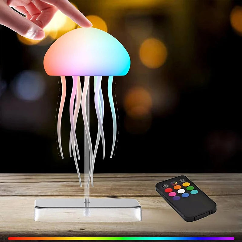 Jellyfish Lamp with LED Colours – Relaxing Mood Light