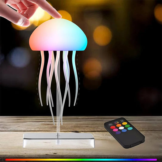Jellyfish Lamp with LED Colours – Relaxing Mood Light