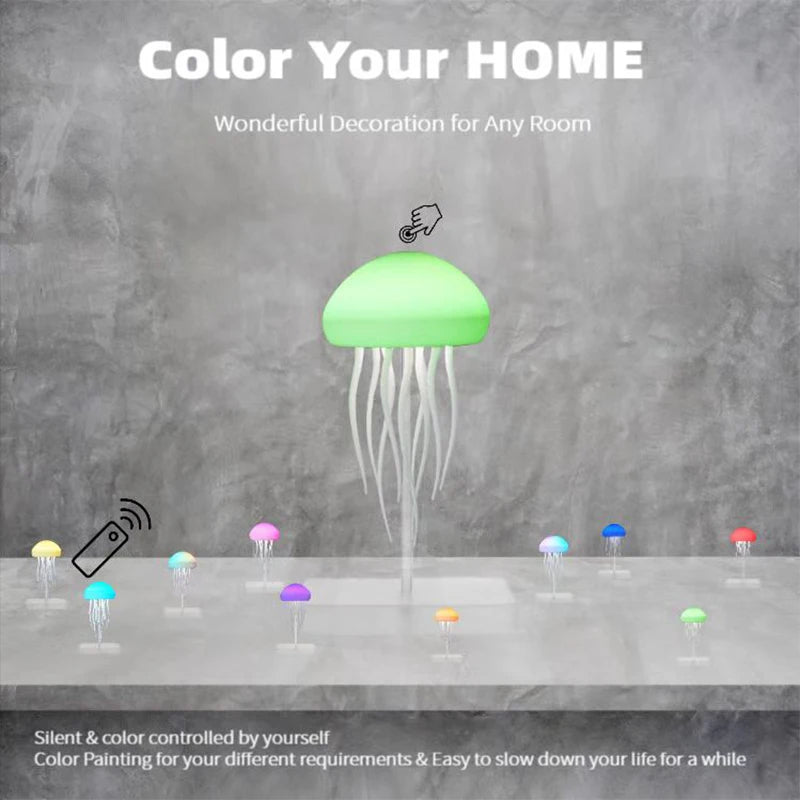 Jellyfish Lamp with LED Colours – Relaxing Mood Light