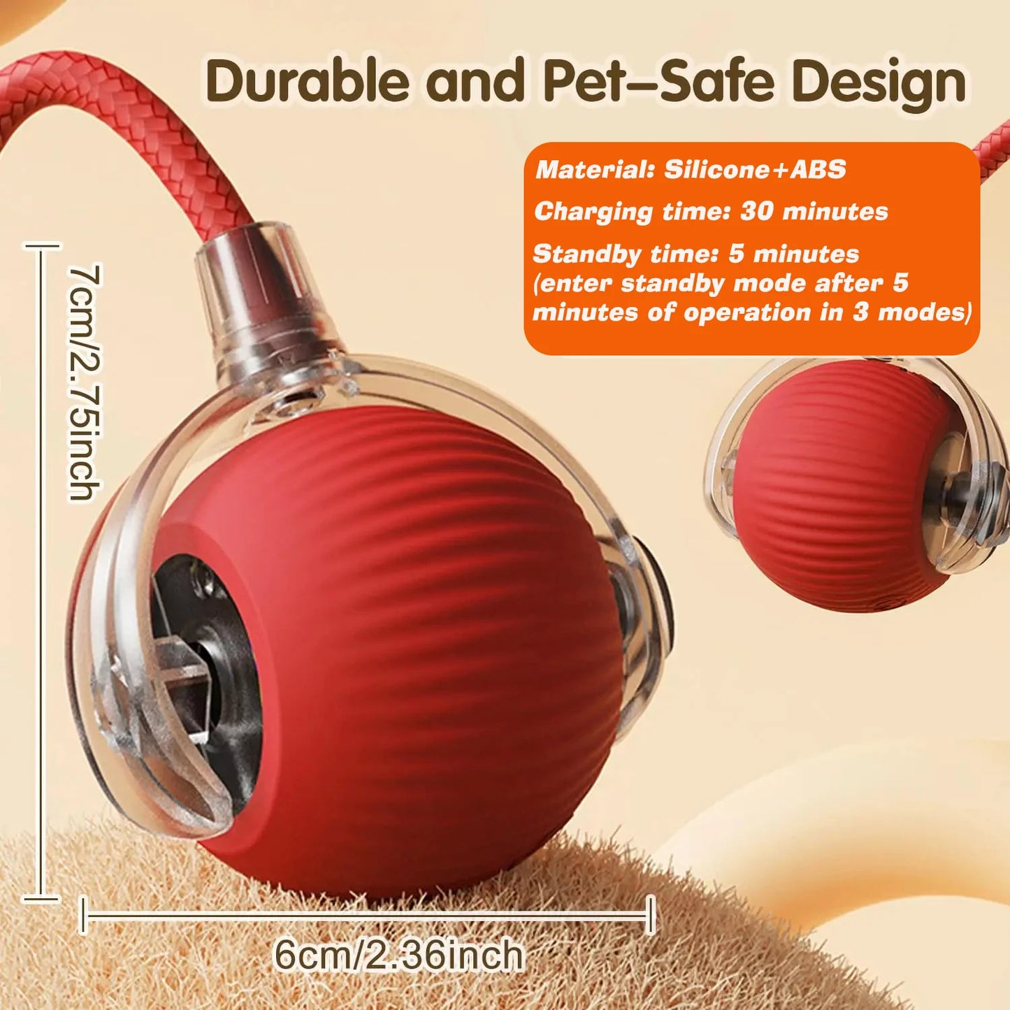 Interactive Smart Ball for Pets