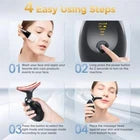EMS Thermal Neck Lifting And Tighten Massager Electric Microcurrent Wrinkle Remover